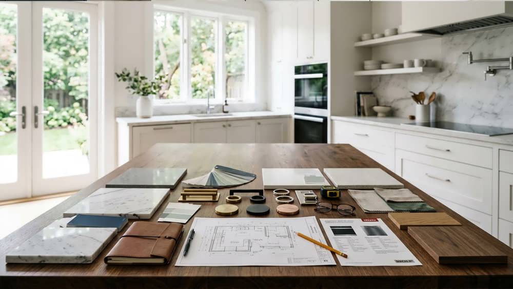 برنامه‌ریزی بودجه آشپزخانه با انتخاب متریال، کابینت و لوازم خانگی